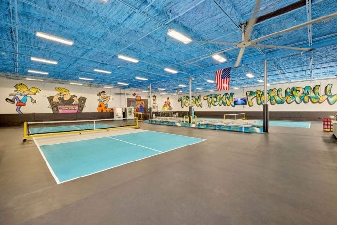 Grand Opening of Pickleball in Toon Town